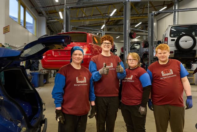 Mynd frá borgarholtsskóla